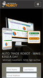 Mobile Screenshot of bitcoinrobottrading.com